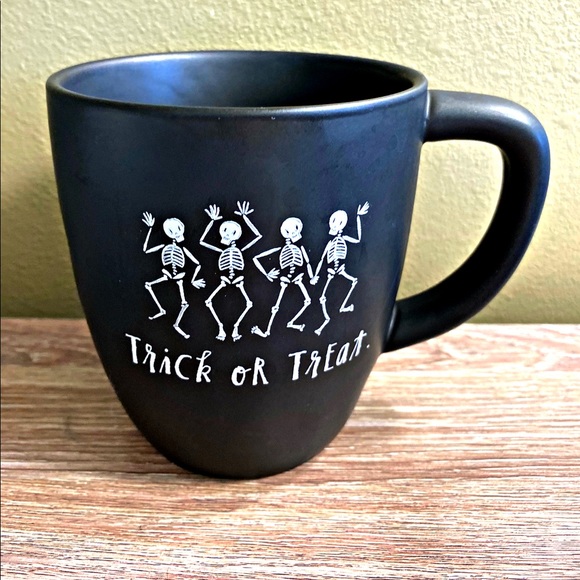 RAE DUNN Halloween Coffee Mug Skeletons - Picture 4 of 4